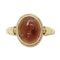 Gold ring with a cabochon garnet intaglio of a sphinx. Roman, 1st - 2nd century. - image 12