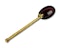 Rare gold handled garnet spoon. French, mid 16th century. - image 9