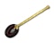 Rare gold handled garnet spoon. French, mid 16th century. - image 12