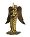 Medieval gilt bronze sculpture of a torchere bearing angel. French, circa. 1300. - image 6