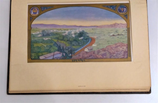 LEATHER-BOUND BOOK OF ILLUSTRATIONS, ZE’EV RABIN, BEZALEL SCHOOL OF ART, PALESTINE CIRCA 1930 - image 6