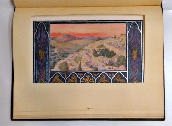 LEATHER-BOUND BOOK OF ILLUSTRATIONS, ZE’EV RABIN, BEZALEL SCHOOL OF ART, PALESTINE CIRCA 1930 - image 10