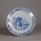 Chinese blue and white ‘Riot of Rotterdam’ plate, early Kangxi (1662-1722) - image 1
