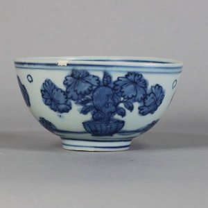 Chinese blue and white bowl, Wanli (1573-1619)