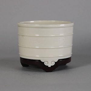 Chinese blanc de chine censer, Ming (1368 – 1644), c.1640
