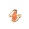 A Coral Gold Ring - image 1