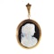 Antique French Onyx Cameo Pendant | c.1880s - image 1