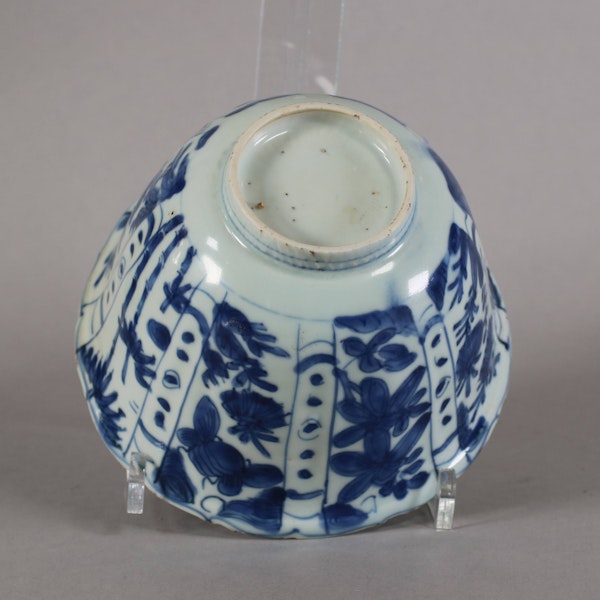 Chinese blue and white kraak bowl, Wanli (1573-1619) - image 2