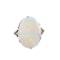 An Antique Opal Gold Ring - image 1