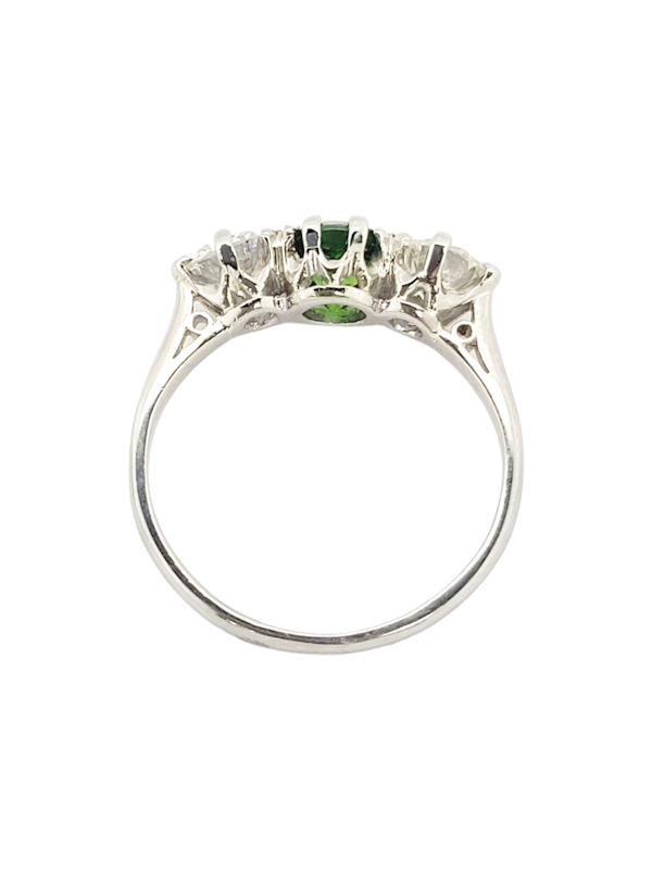 Gem demantoid Green garnet ring SKU: 6892 DBGEMS - image 3