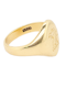 18ct gold signet ring SKU: 6922 DBGEMS - image 4