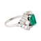 Vintage Boucheron emerald and diamond ring SKU: 5557 DBGEMS - image 4