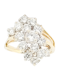 Vintage diamond cluster ring SKU: 6924 DBGEMS - image 1