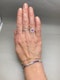 Pink Sapphire Diamond Ring in 18ct Yellow/White Gold date circa 1960, SHAPIRO & Co since1979 - image 2