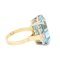 Aquamarine and diamond dress ring SKU: 6942 DBGEMS - image 3