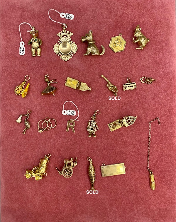 Vintage Gold Charms in 9ct, 14ct & 18ct Gold, Lilly's Attic since 2001 - image 5