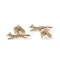 Vintage Fox And Horse Gold Hunting Cufflinks, Circa 1940 - image 4