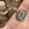 Gold ring set with a micromosaic of Cupids bow and a quiver of arrows. - image 7