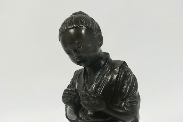 Japanese bronze Okimono - image 2