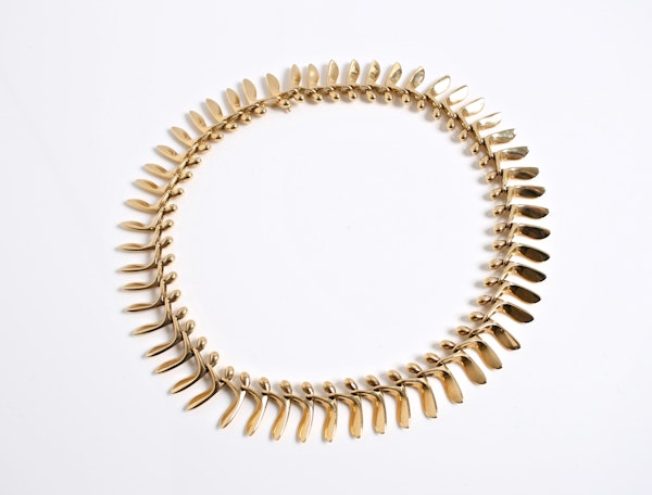 Georg Jensen 18k gold necklace - image 2