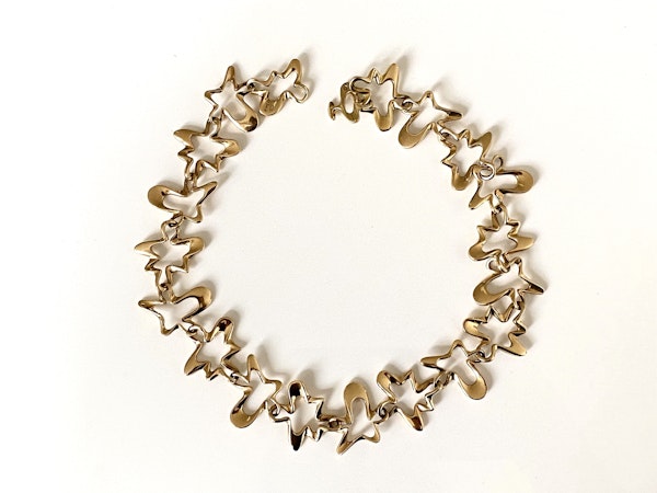 18k Gold Splash Necklace - image 3