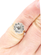 Vintage diamond cluster engagement ring SKU: 6943 DBGEMS - image 3