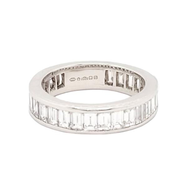 Baguette diamond eternity ring SKU: 6956 DBGEMS - image 2