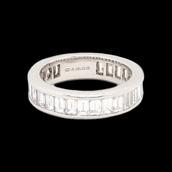 Baguette diamond eternity ring SKU: 6956 DBGEMS - image 1