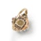 French Louis Philippe I Georgian Style Citrine, Diamond, Silver And Gold Cluster Ring, Circa 1840 - image 2