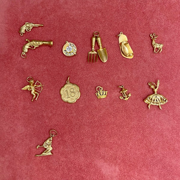 Vintage Gold Charms in 9ct, 14ct & 18ct Gold, Lilly's Attic since 2001 - image 6