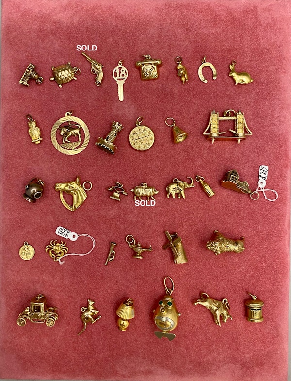 Vintage Gold Charms in 9ct, 14ct & 18ct Gold, Lilly's Attic since 2001 - image 8