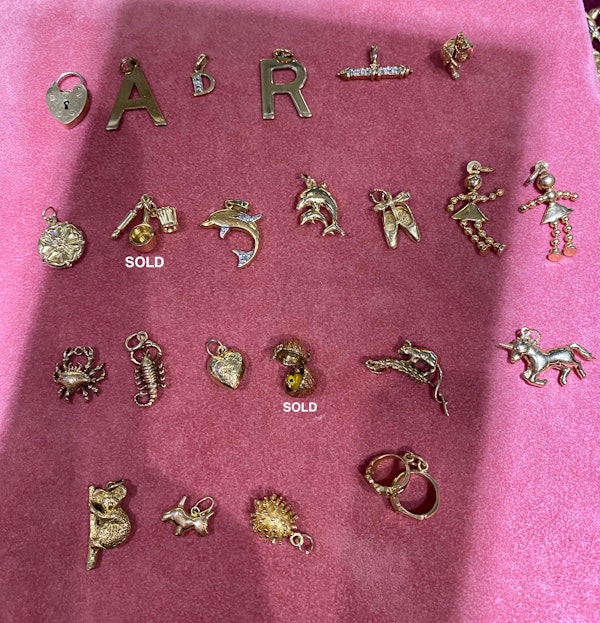 Vintage Gold Charms in 9ct, 14ct & 18ct Gold, Lilly's Attic since 2001 - image 14