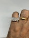 Lovely Art Deco French 1.5ct each diamond ring at Deco&Vintage Ltd - image 6