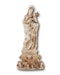 Large alabaster sculpture of the Madonna of Trapani. Sicilian, 18th century. - image 2