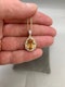 Imperial Topaz Diamond Pendant in 18ct Gold date circa 1980, SHAPIRO & Co since1979 - image 2