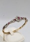 An extraordinary Burmese Ruby & Diamond Bangle in 18ct Gold and Silver Tipped, French, Circa 1880 - image 2