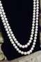 A very fine Certificated Graduated Cultured Pearl Necklace with a Platinum & Diamond Clasp. Circa 1950 - image 2