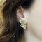 Vintage Schlumberger For Tiffany & Co. "V-Rope" Gold, Diamond And Platinum Earrings, Circa 1980 - image 6