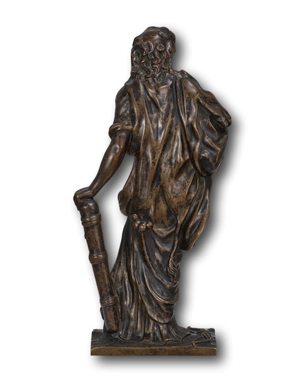 Bronze figure of Omphale. French, late 17th - early 18th century. - image 5