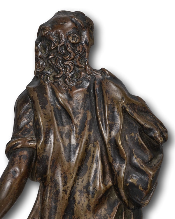 Bronze figure of Omphale. French, late 17th - early 18th century. - image 6