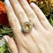 Yellow Sapphire, Diamond And Platinum Dress Ring. 13.20 Carats - image 4