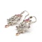 Antique Ruby, Diamond, Silver And Gold Drop Earrings, Circa 1880 - image 3