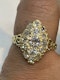 Sweet Victorian French 18ct gold diamond ring at Deco&Vintage Ltd - image 4