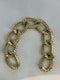 Very stylish and chic 1970,s 18ct gold bracelet at Deco&Vintage Ltd - image 3