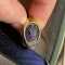 An ancient gold ring set with an amethyst intaglio of Mars Gradivus.  Roman, 2nd century A.D. - image 7
