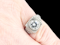 Art deco diamond engagement ring SKU: 7001 DBGEMS - image 3
