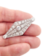 Art deco diamond lozenge shaped brooch SKU: 7011 DBGEMS - image 2