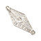 Art deco diamond lozenge shaped brooch SKU: 7011 DBGEMS - image 3