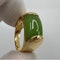 A Bvlgari Green Jade Tronchetto ring - image 5