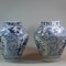 Pair of Japanese blue and white vases, c.1700 - image 6